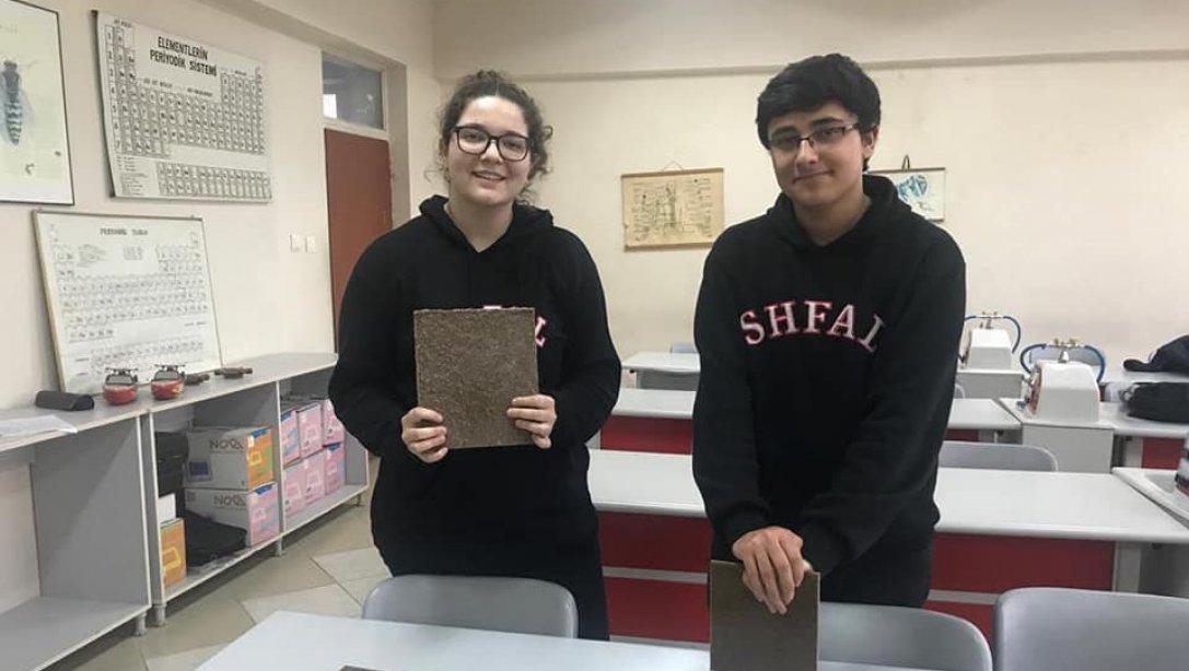 Hilmi Fırat Anadolu Lisesi Öğrencilerinin İki TÜBİTAK Araştırma Projesi İzmir Bölge Sergisine Davet Edildi
