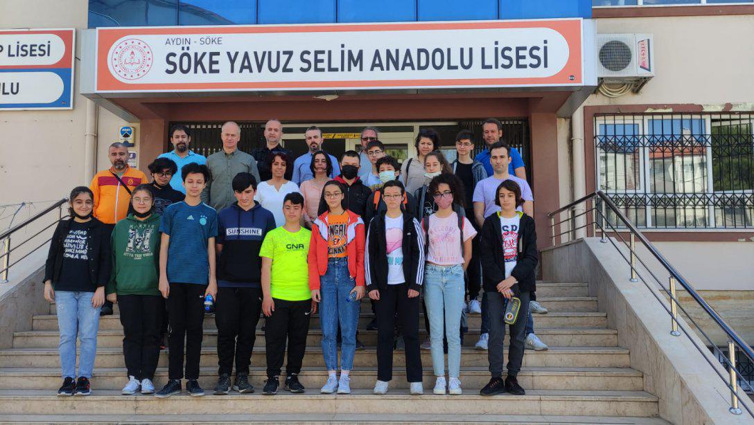 Söke Ortaokullar Arası Matematik Olimpiyatları'nın 2. aşaması 24.04.2022 Pazar günü, saat:10.00'da Söke Yavuz Selim Anadolu Lisesinde yapılmıştır