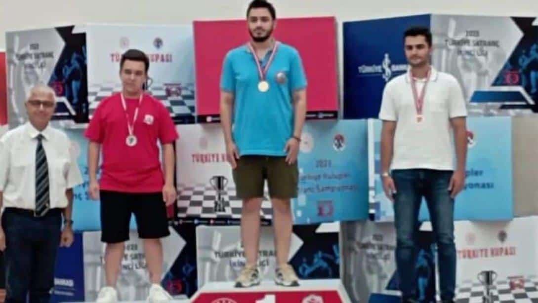 Yavuz Selim Anadolu Lisesi Öğrencimiz Yusuf Kürşat Günal 2023 Türkiye Kulüpler Satranç Şampiyonası 2.si olmuştur.