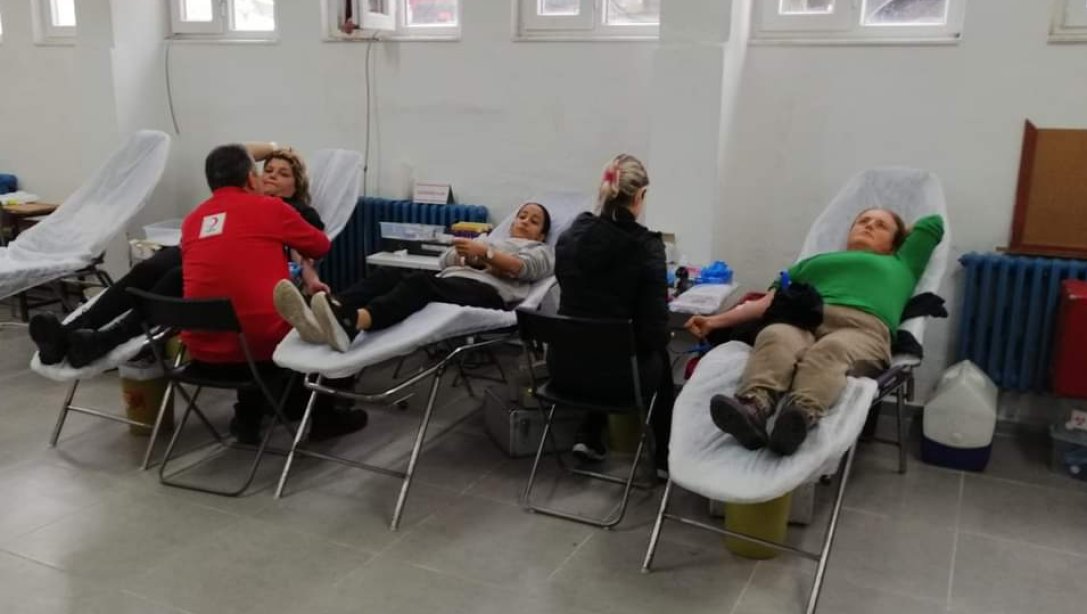 İl Milli Eğitim Müdürlüğü ile Türk Kızılay Aydın Kan Bağış Merkezi  arasında yapılan  