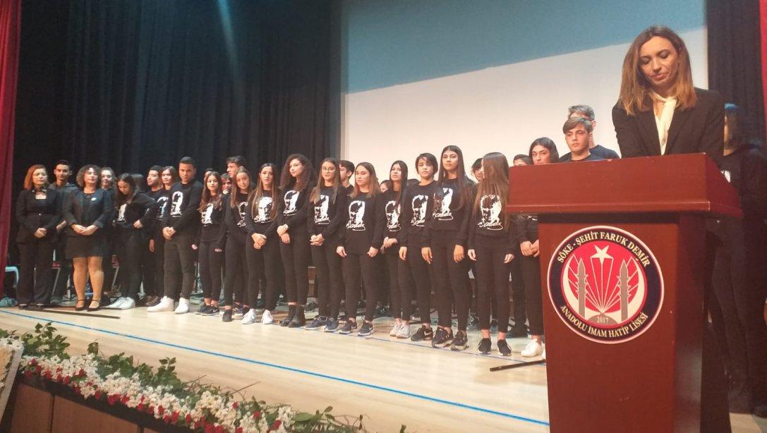 Söke Anadolu Lisesi Öğrencilerinin Hazırlamış Olduğu 10 Kasım Atatürk'ü Anma Programı Gerçekleştirildi
