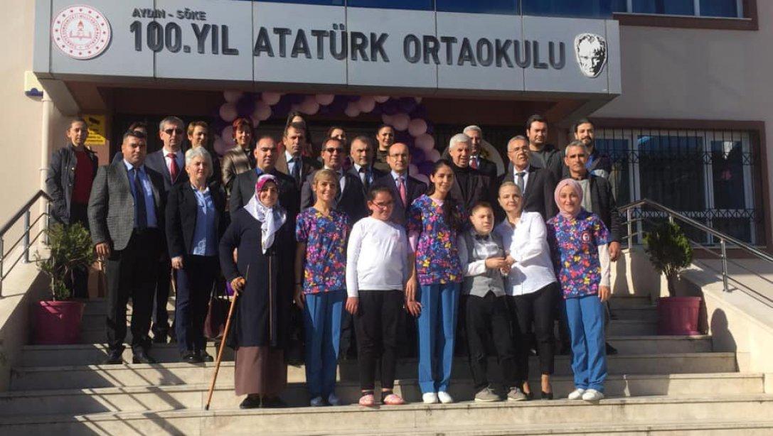 İlçemiz 100. Yıl Atatürk Ortaokuluna Özel Eğitim Sınıfı Açıldı
