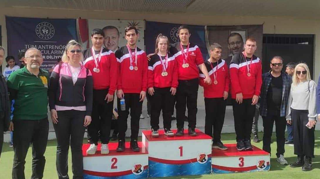 Kıryarlar Özel Eğitim Uygulama Okulu Öğrencileri Okul Sporları İl Turnuvasında 10 Adet Madalya Kazanmıştır