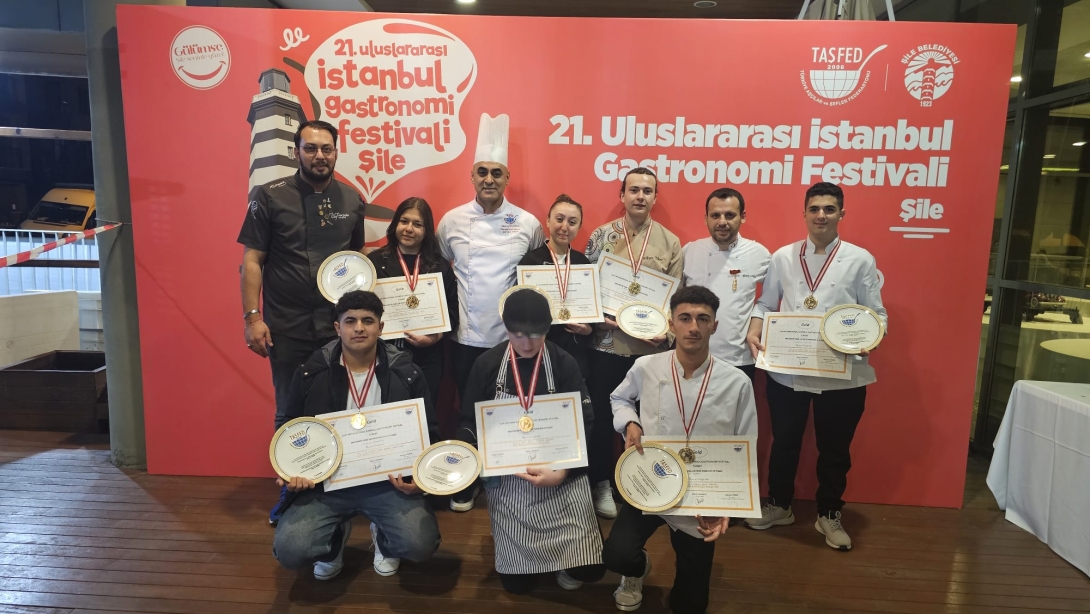 21. İstanbul Uluslararası Gastronomi Festivali Ödüllerimiz